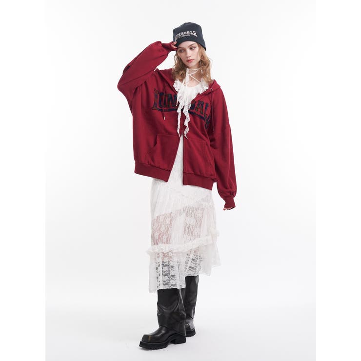 LONSDALE×jouetie】ロゴZIPフーディー[品番：MKSW0066242]｜jouetie