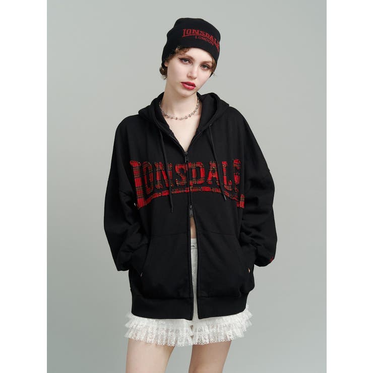LONSDALE×jouetie】ロゴZIPフーディー[品番：MKSW0066242]｜jouetie