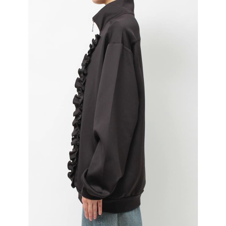 ルーズフリルトラックジャケット[品番：MKSW0066732]｜jouetie