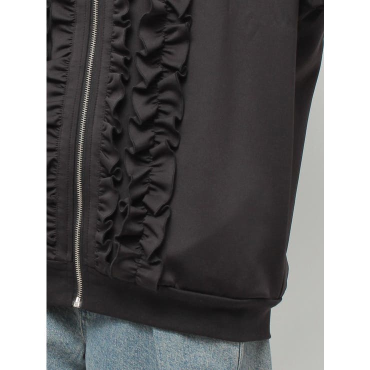 ルーズフリルトラックジャケット[品番：MKSW0066732]｜jouetie