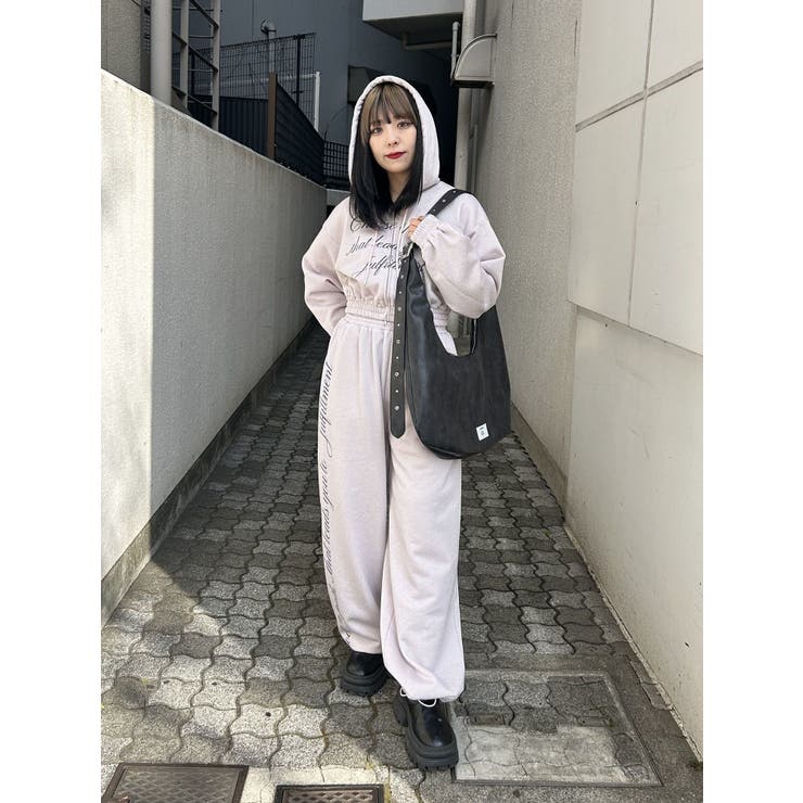 【WEB限定】ラメクロップドZIPフーディー【セットアップ対応】 | jouetie | 詳細画像7 