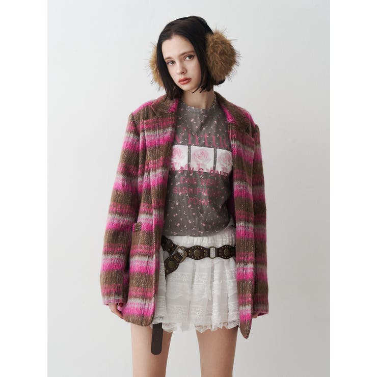 ウールライクジャケットコート | jouetie | 詳細画像1 