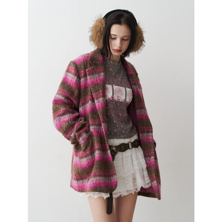 ウールライクジャケットコート | jouetie | 詳細画像10 