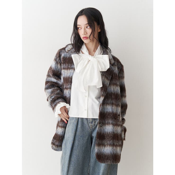 ウールライクジャケットコート | jouetie | 詳細画像16 