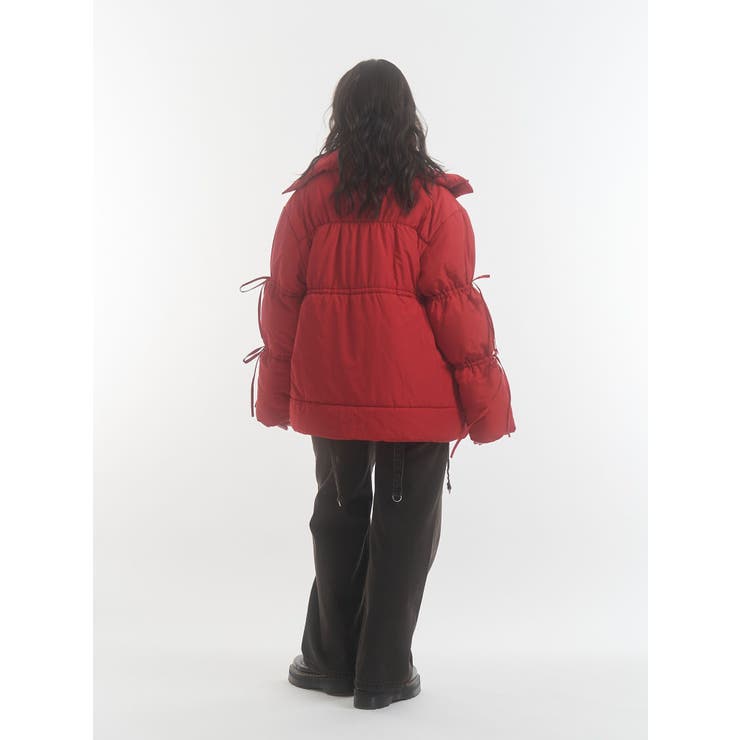 ウエストマークミドルパッファーコート | jouetie | 詳細画像11 