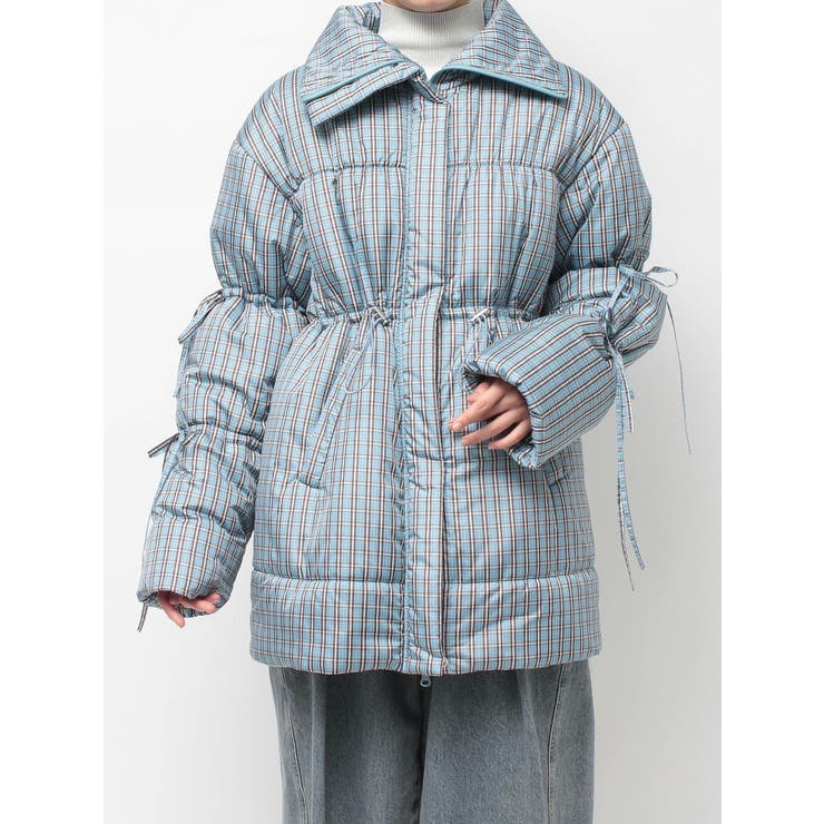 ウエストマークミドルパッファーコート | jouetie | 詳細画像36 