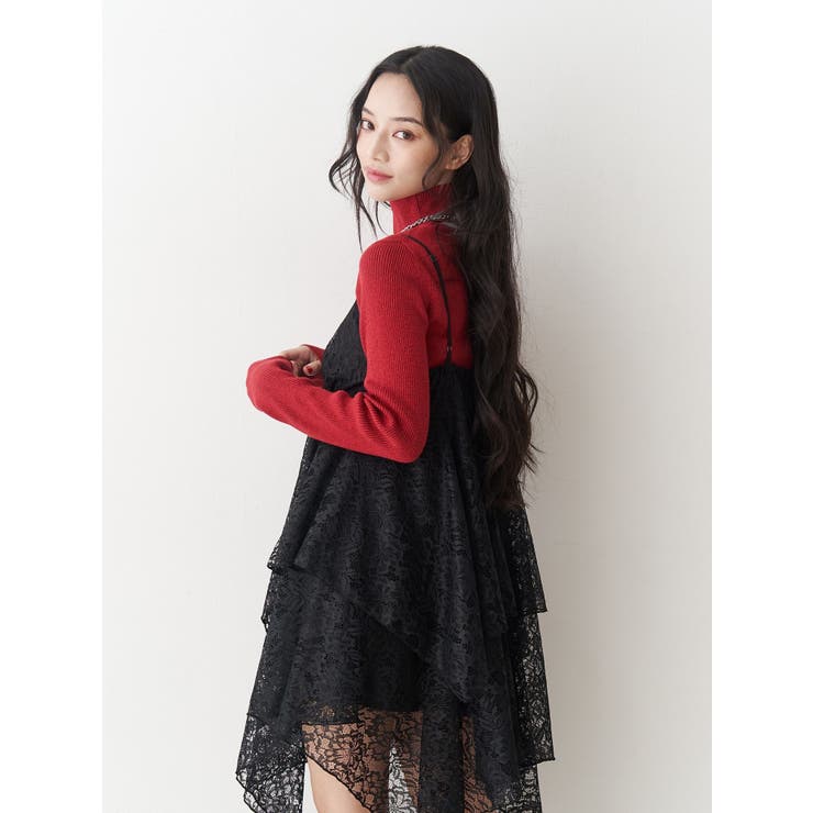 パターンシアーキャミワンピース | jouetie | 詳細画像10 