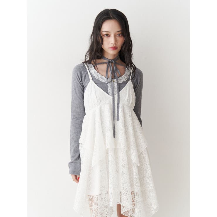 パターンシアーキャミワンピース | jouetie | 詳細画像16 