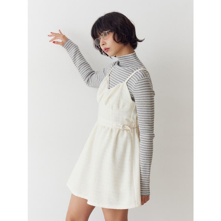 ツイードキャミワンピース | jouetie | 詳細画像9 