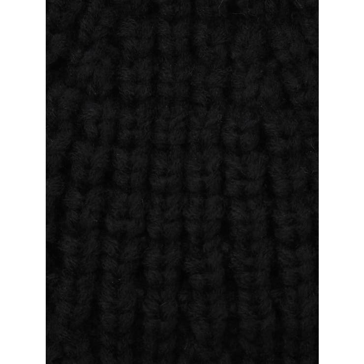 クロシェライクフラワーモチーフビーニー | jouetie | 詳細画像12 