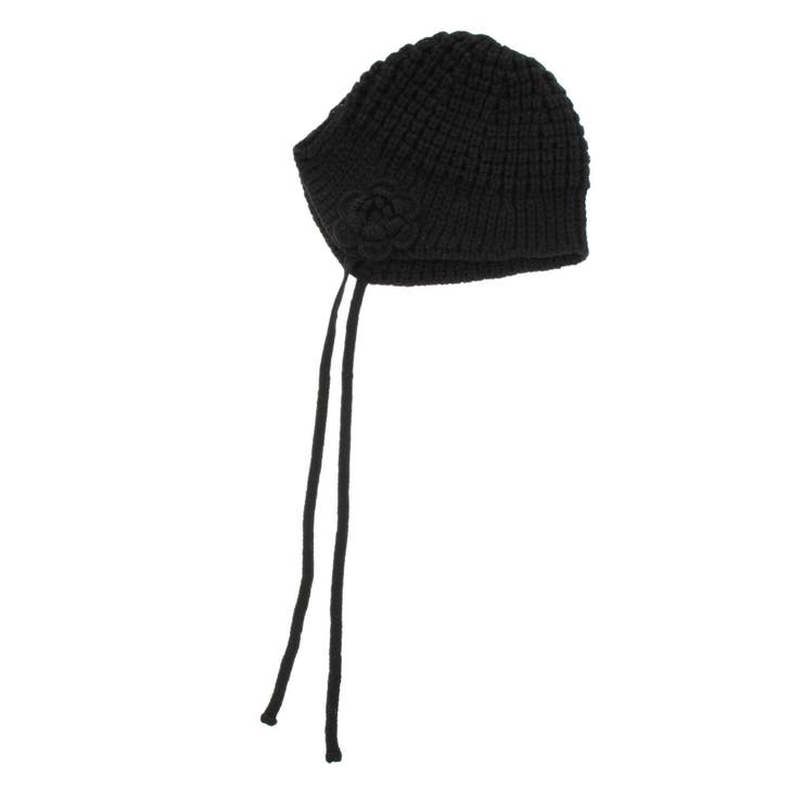 クロシェライクフラワーモチーフビーニー | jouetie | 詳細画像14 