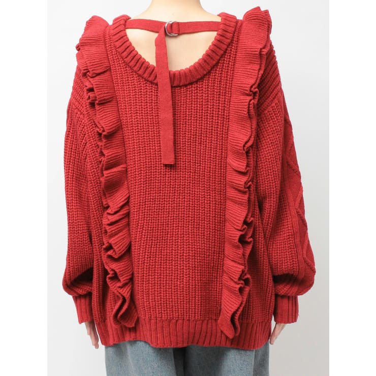 フリルケーブルニットチュニック | jouetie | 詳細画像46 