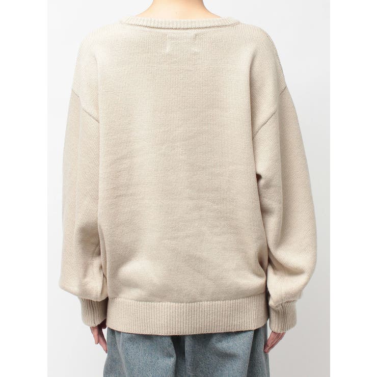 ジャガードチェリールーズニット | jouetie | 詳細画像26 