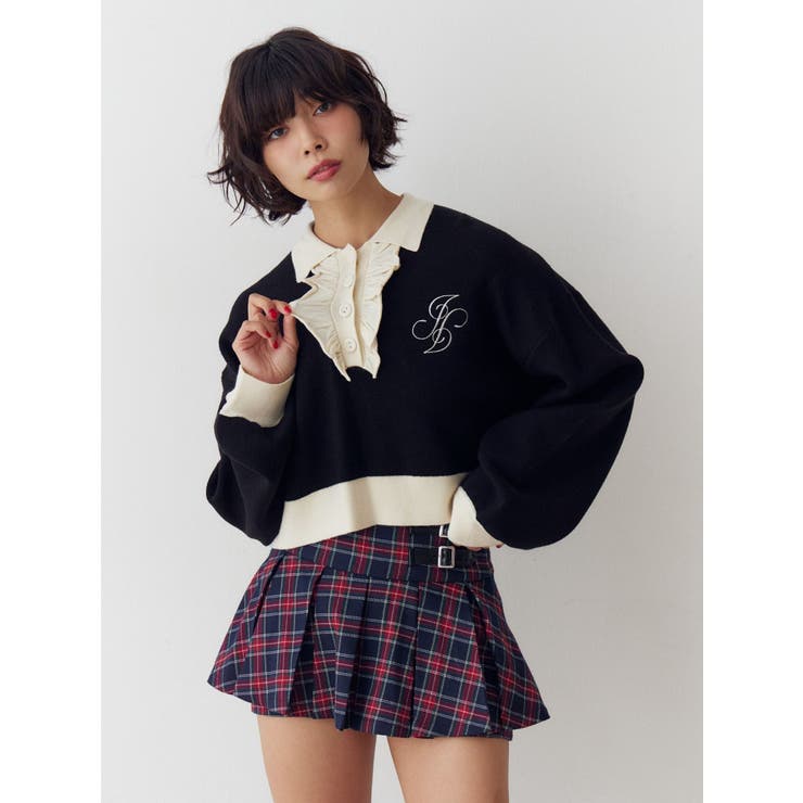 フリルラガーニットトップス | jouetie | 詳細画像16 