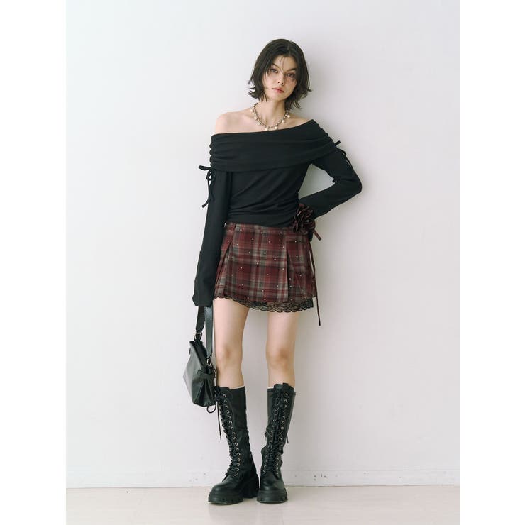 フレアスリーブオフショルトップス | jouetie | 詳細画像11 