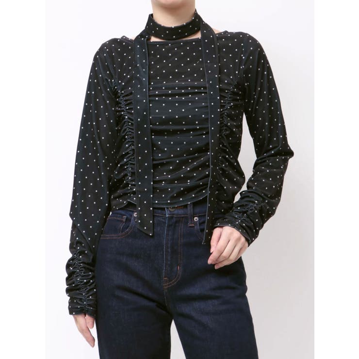 シアーベロアチョーカートップス | jouetie | 詳細画像46 