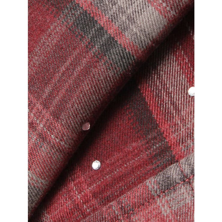 ステンカラーラインストーンショートジャケット【セットアップ対応】 | jouetie | 詳細画像28 