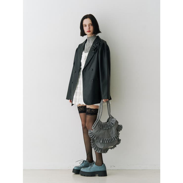 パワショルルーズテーラードジャケット【セットアップ対応】 | jouetie | 詳細画像16 