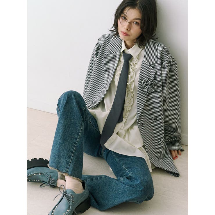 パワショルルーズテーラードジャケット【セットアップ対応】 | jouetie | 詳細画像2 