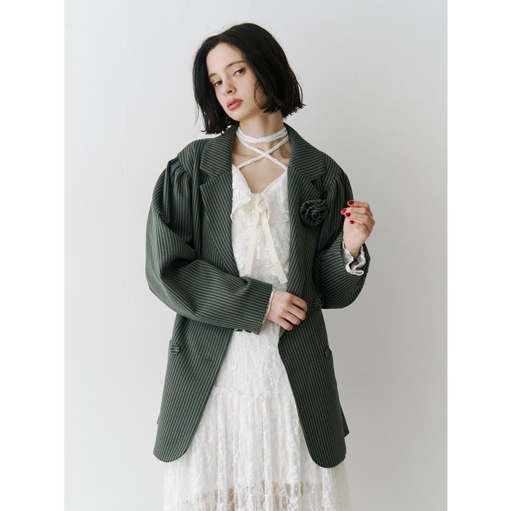 パワショルルーズテーラードジャケット【セットアップ対応】 | jouetie | 詳細画像23 