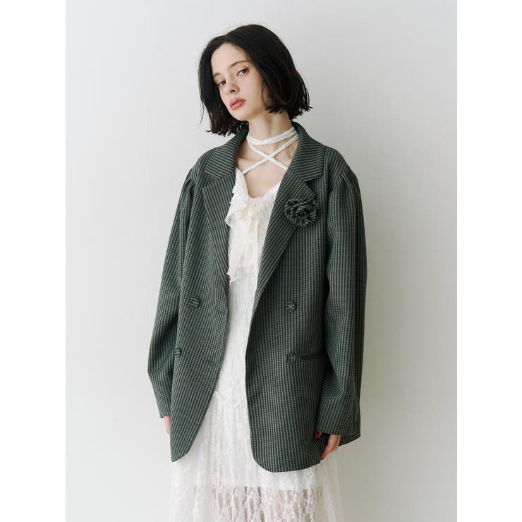 パワショルルーズテーラードジャケット【セットアップ対応】 | jouetie | 詳細画像24 