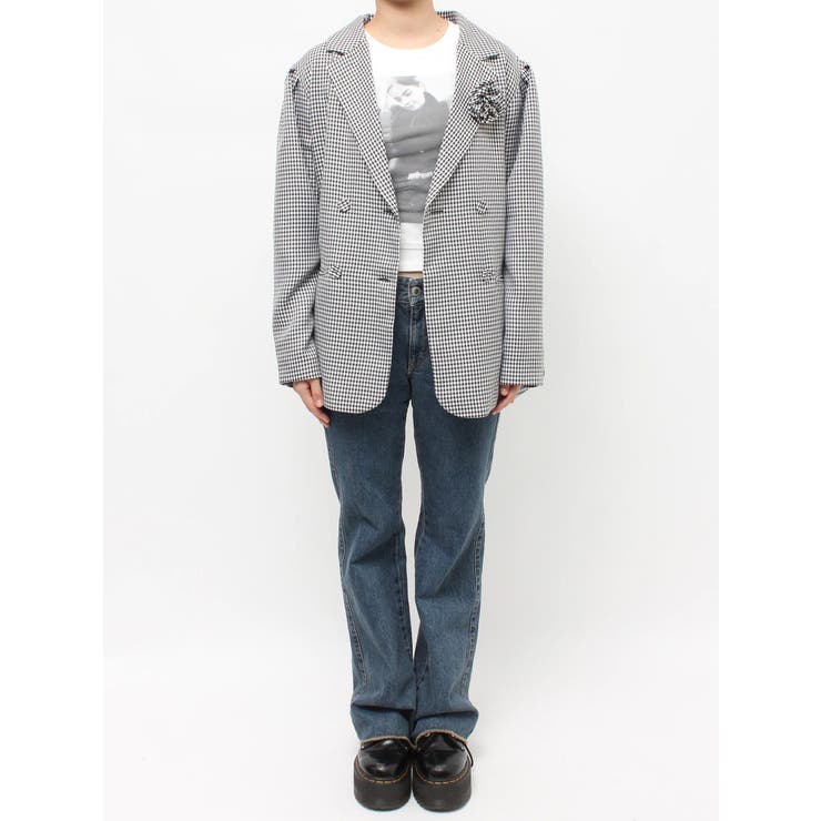 パワショルルーズテーラードジャケット【セットアップ対応】 | jouetie | 詳細画像38 