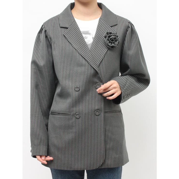 パワショルルーズテーラードジャケット【セットアップ対応】 | jouetie | 詳細画像43 