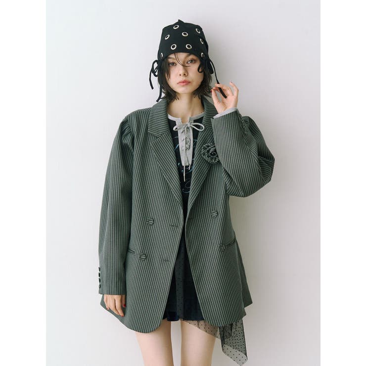 パワショルルーズテーラードジャケット【セットアップ対応】 | jouetie | 詳細画像7 