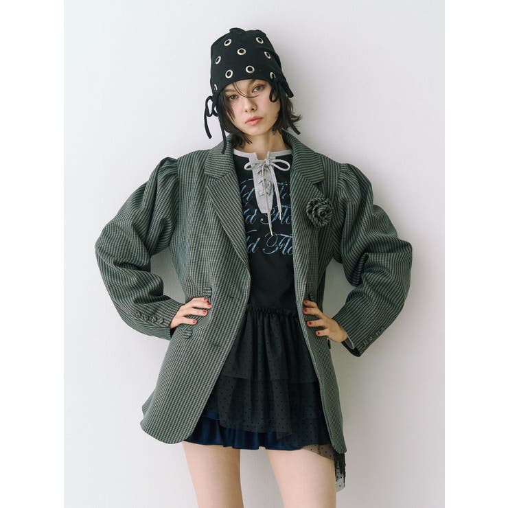 パワショルルーズテーラードジャケット【セットアップ対応】 | jouetie | 詳細画像9 