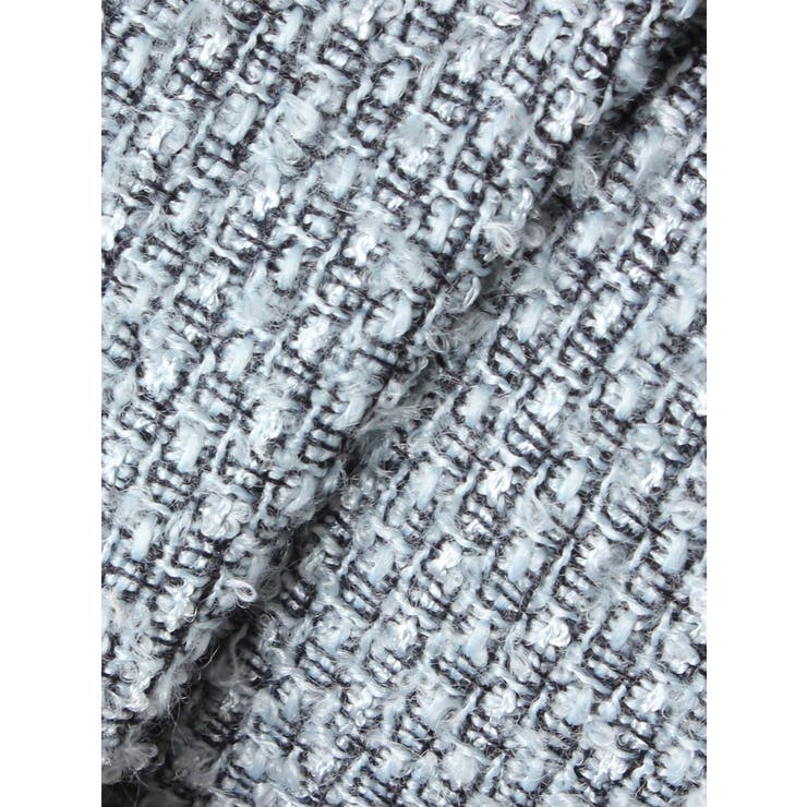 バイカラーツイードライクショートジャケット【セットアップ対応】 | jouetie | 詳細画像11 