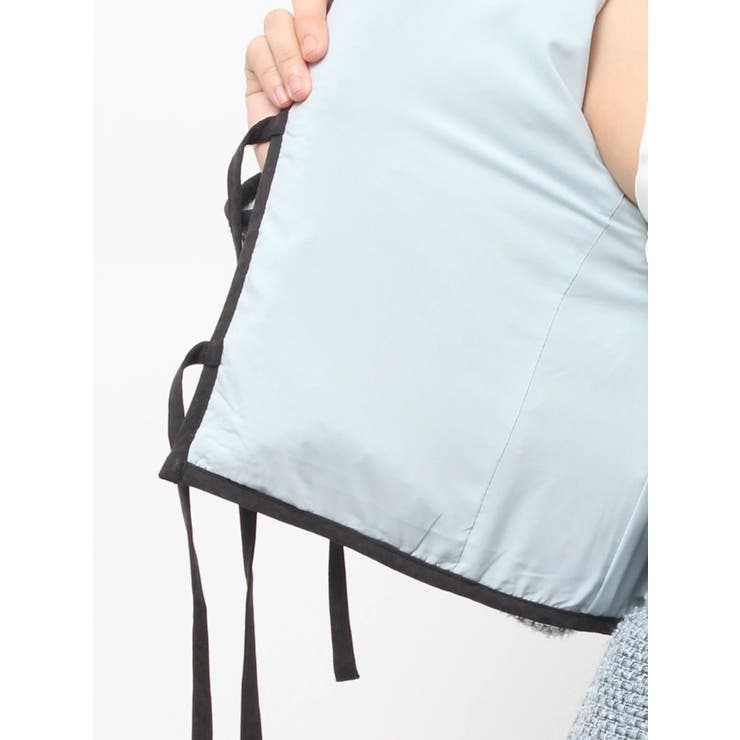 バイカラーツイードライクショートジャケット【セットアップ対応】 | jouetie | 詳細画像9 