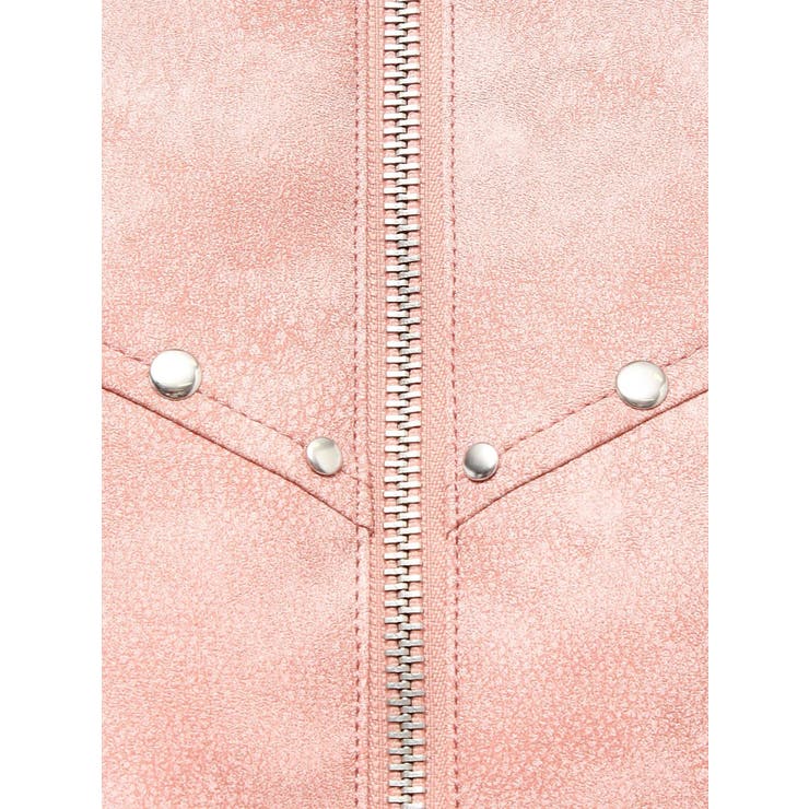 フェイクレザースタッズブルゾン | jouetie | 詳細画像46 