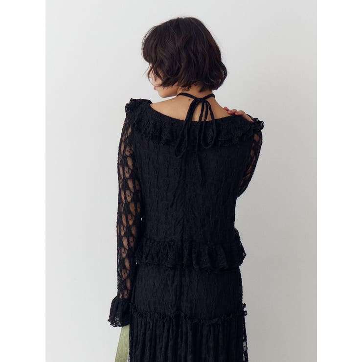 ラッフルフリルレースロングワンピース | jouetie | 詳細画像22 