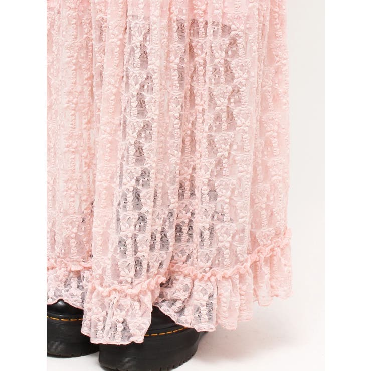 ラッフルフリルレースロングワンピース | jouetie | 詳細画像33 