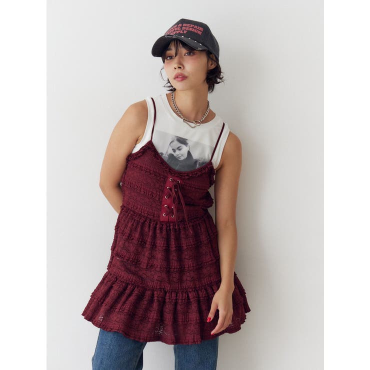 ボリュームレースキャミワンピース | jouetie | 詳細画像16 