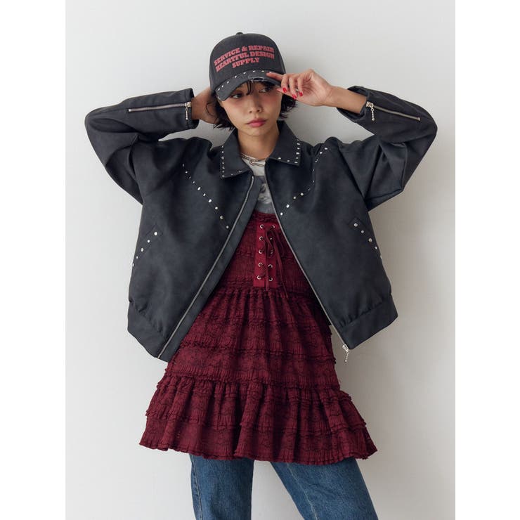 ボリュームレースキャミワンピース | jouetie | 詳細画像18 