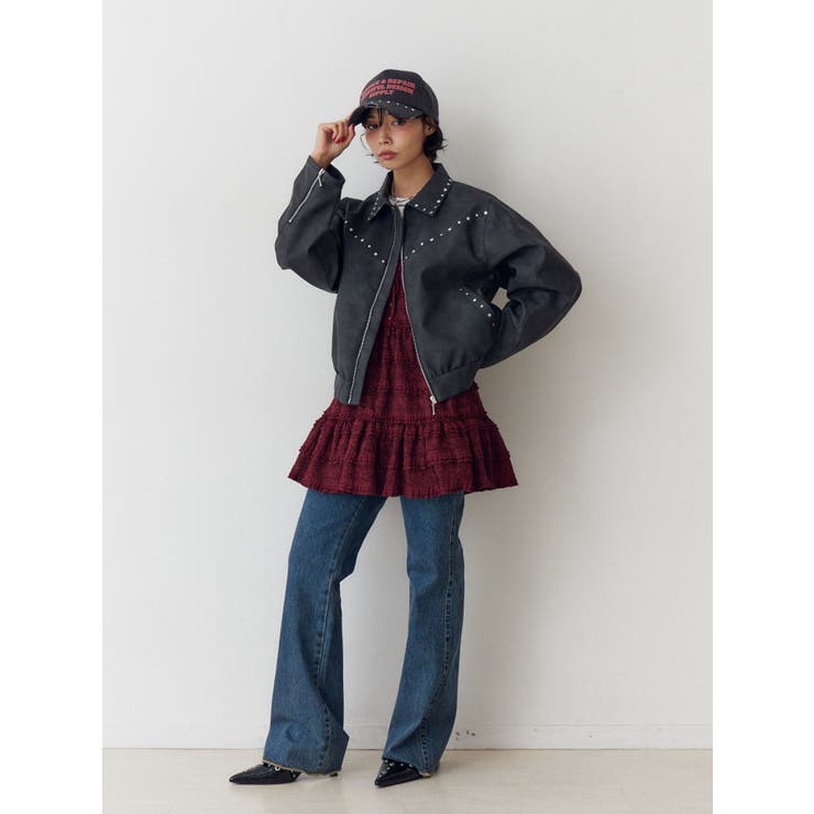 ボリュームレースキャミワンピース | jouetie | 詳細画像19 