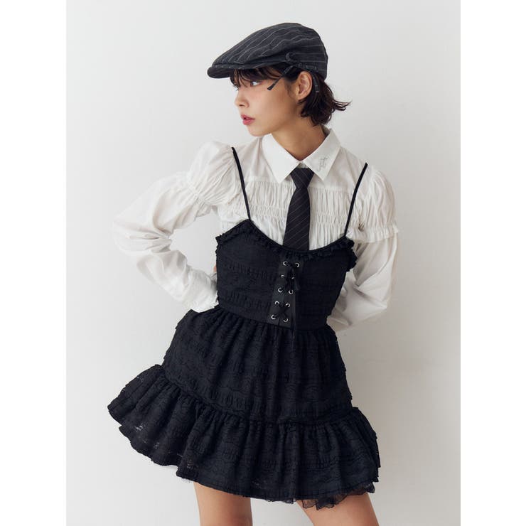 ボリュームレースキャミワンピース | jouetie | 詳細画像3 