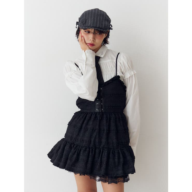 ボリュームレースキャミワンピース | jouetie | 詳細画像5 