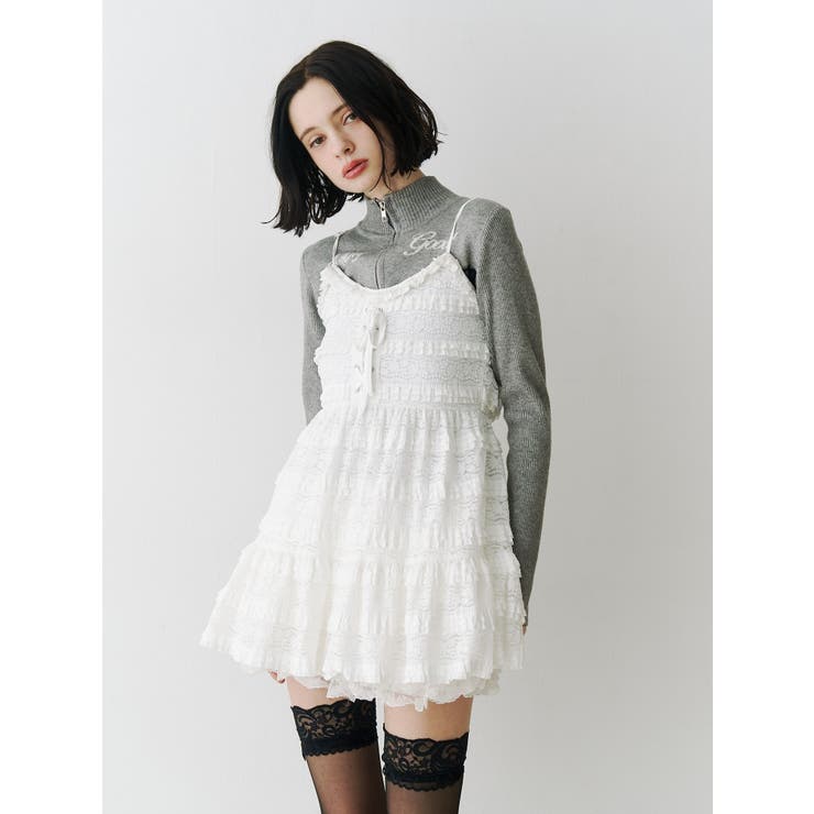 ボリュームレースキャミワンピース | jouetie | 詳細画像9 