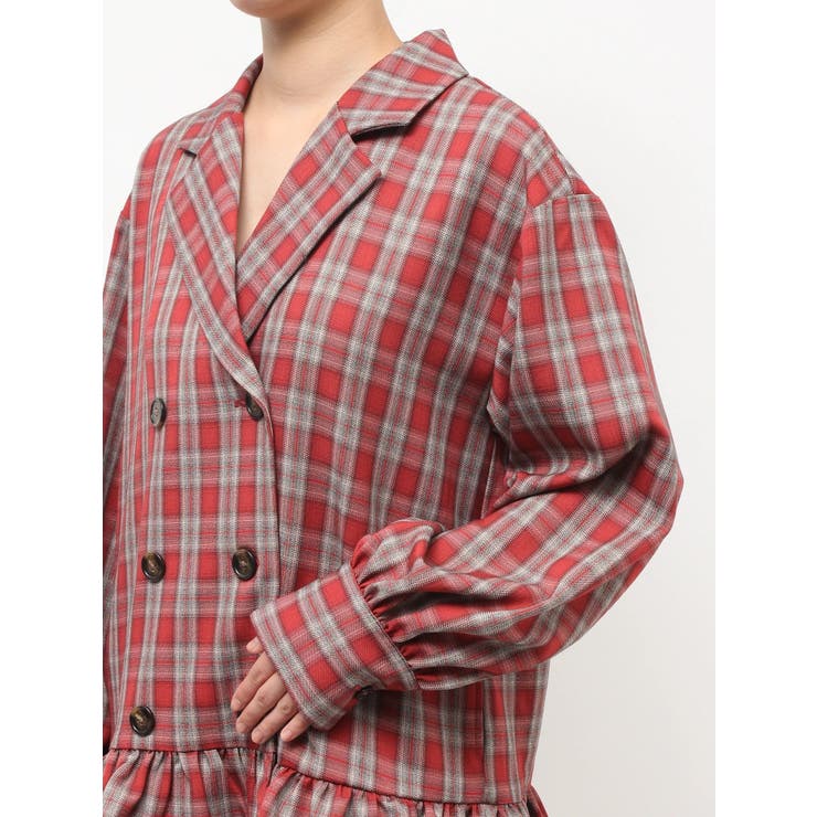 ヘムフリルトレンチミニワンピース | jouetie | 詳細画像24 