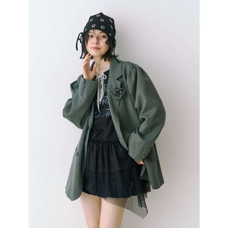 ヘムフリルラグランワンピース | jouetie | 詳細画像15 