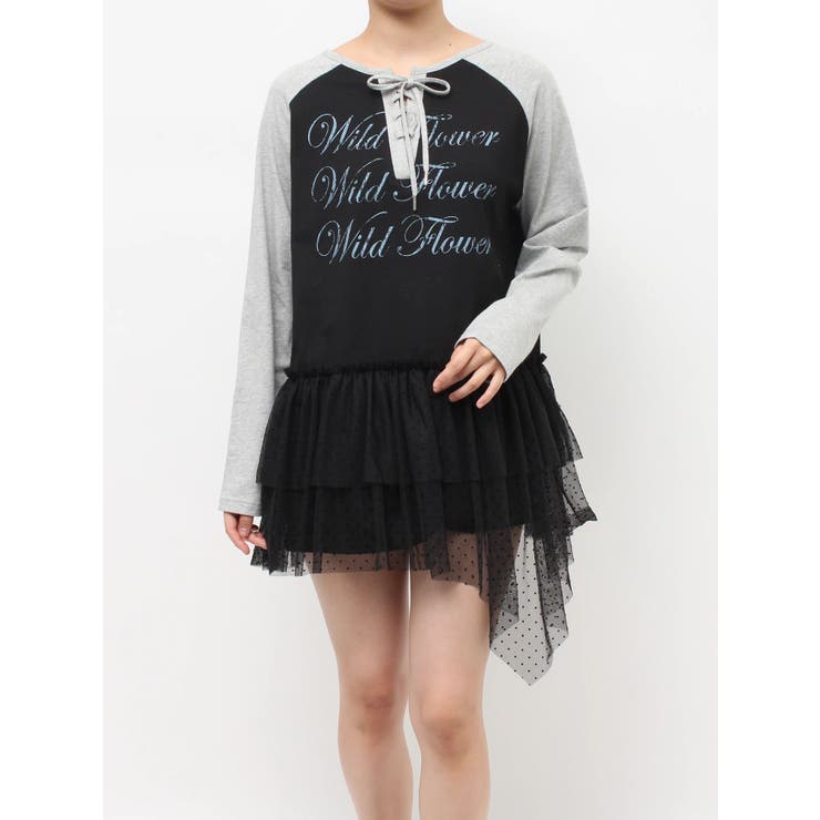 ヘムフリルラグランワンピース | jouetie | 詳細画像28 