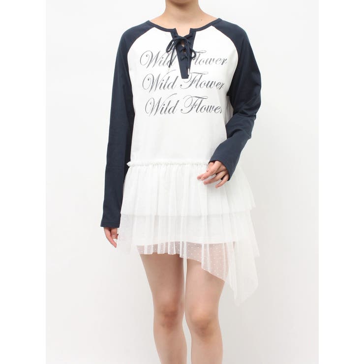 ヘムフリルラグランワンピース | jouetie | 詳細画像30 