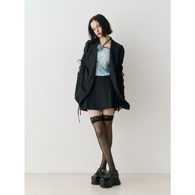 ギャザーリボンジャケットミニワンピース【セットアップ対応】 | jouetie | 詳細画像22 