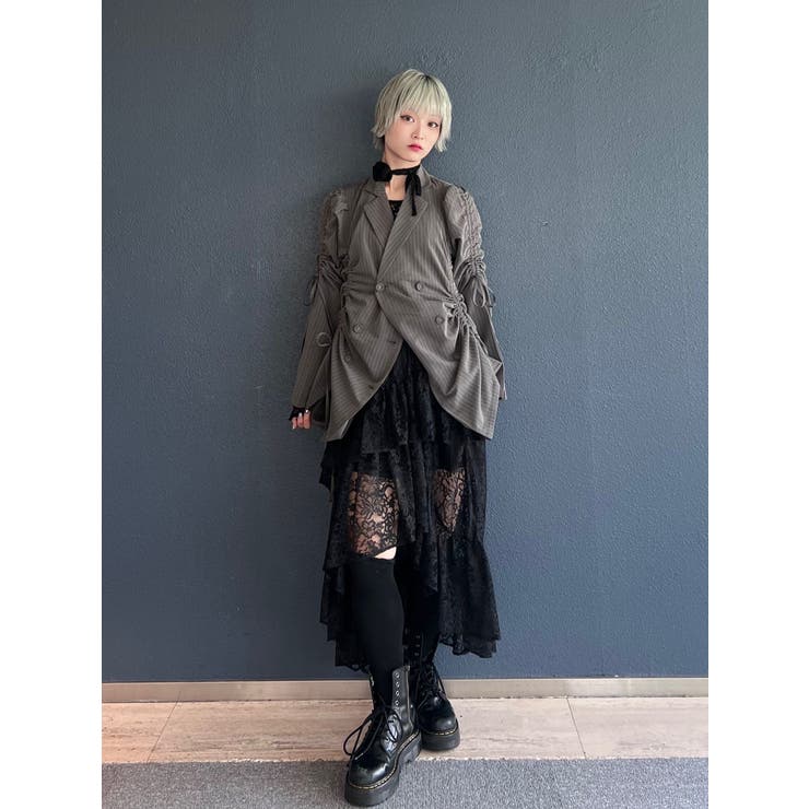 ギャザーリボンジャケットミニワンピース【セットアップ対応】 | jouetie | 詳細画像31 