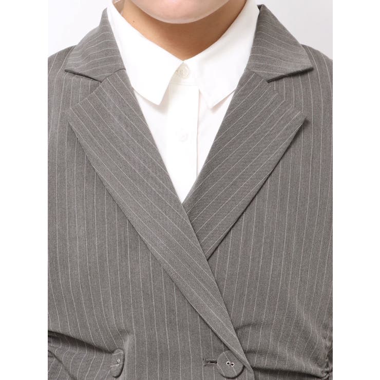 ギャザーリボンジャケットミニワンピース【セットアップ対応】 | jouetie | 詳細画像42 