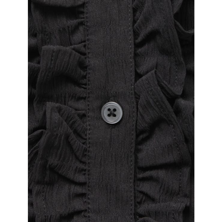 ラッフルヘムフリルチュニックシャツ | jouetie | 詳細画像13 