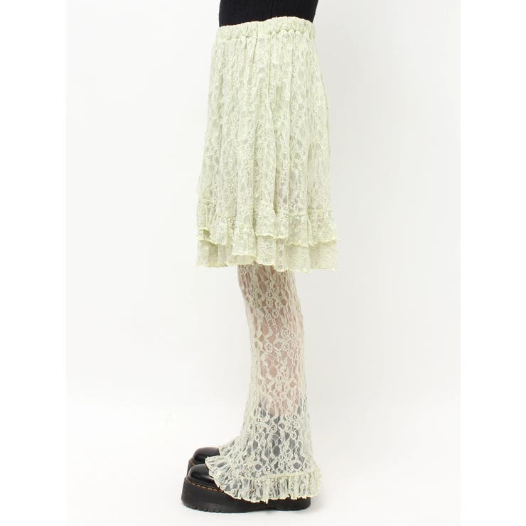 レースフリルレイヤードフレアパンツ | jouetie | 詳細画像19 
