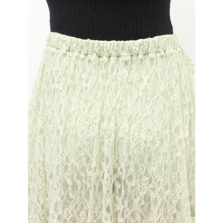 レースフリルレイヤードフレアパンツ | jouetie | 詳細画像21 